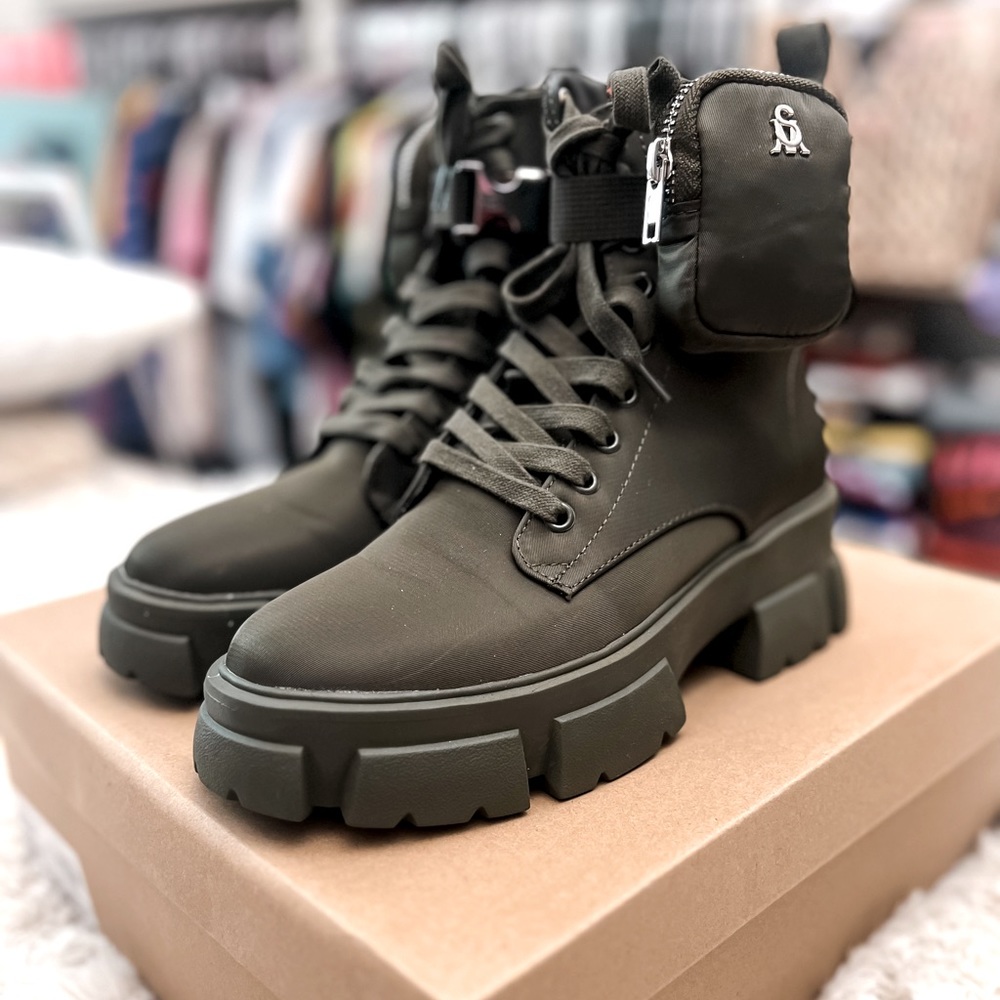 Steve Madden Thora Combat Boots